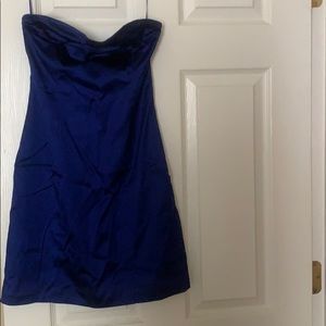 Satin mini dress